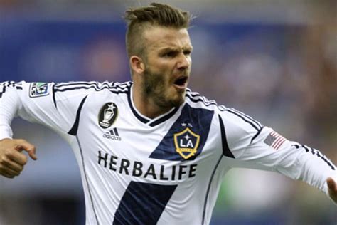 David Beckham La Galaxy Marca English