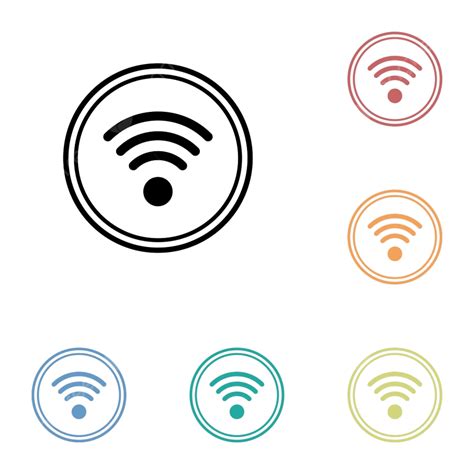 Wifi O Icono De Señal Inalámbrica Png Zona Móvil Aislado Png Y