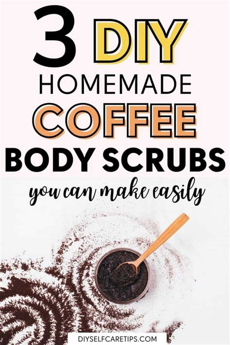 DIY Coffee Body Scrubs Without Coconut Oil 3 Best Recipes