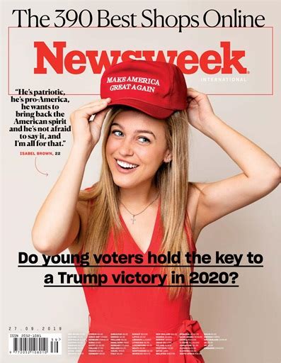 Newsweek International Magazine 27th September 2019 Subscriptions
