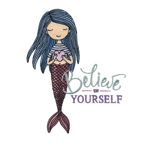 Mermaid Believe In Yourself