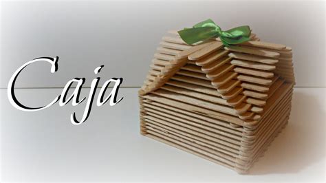 Www.comohacer.info *este artículo contiene vínculos de afiliados. TUTORIAL: Caja fácil con palitos de madera (helados ...