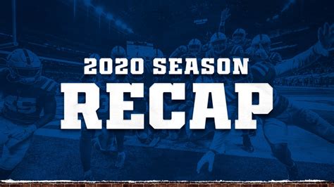 Indianapolis Colts 2020 Season Recap Revisit Each Game For Photos