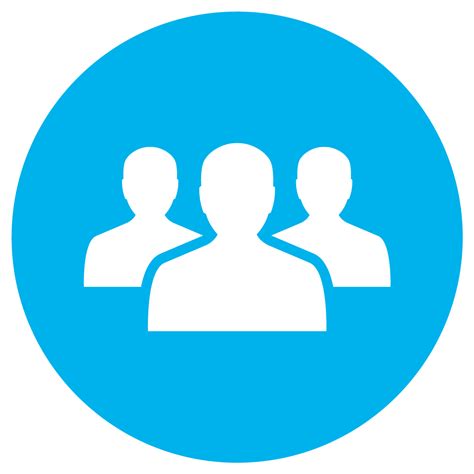 3 Blue People Icon Logo Logodix