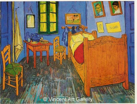 Vincents Bedroom In Arles By Vincent Van Gogh Oil Painting Reproduction
