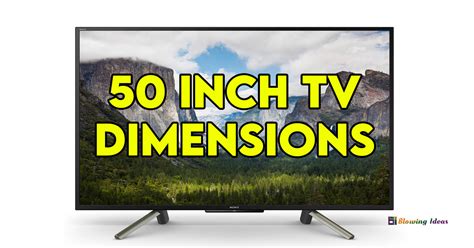 50 Inch Tv Dimensions Everything You Need To Know
