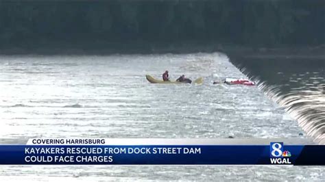Pa Fish And Boat Commission Investigating Kayakers Who Went Over Dock