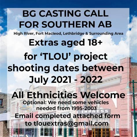 Extras Casting Call For The Last Of Us Being Filmed In Southern