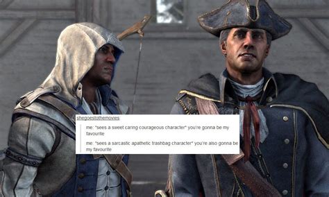 Haytham Vs Connor Humor Assassins Creed Assassins Creed Funny