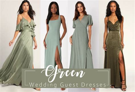 ️ 20 Best Green Wedding Guest Dresses For 2024 Hi Miss Puff