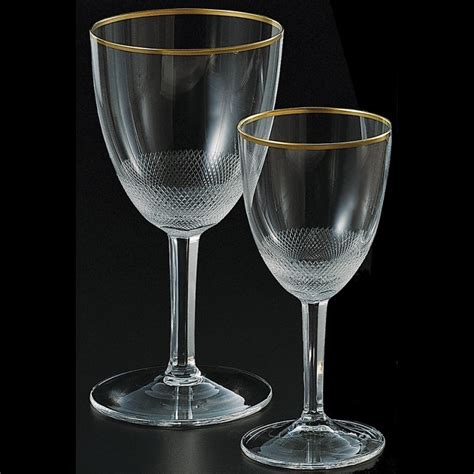 Crystal Stemmed Water Glass Royal Collection Au Bain Marie