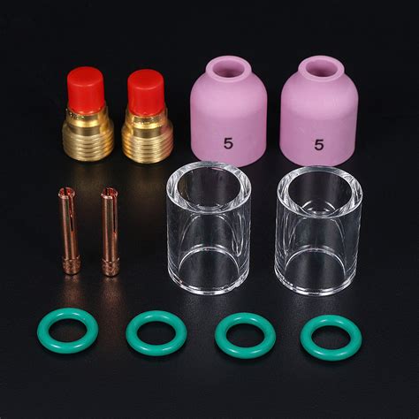 Pcs Tig Welding Torch Gas Lens Collet Body Assorted Fit Wp