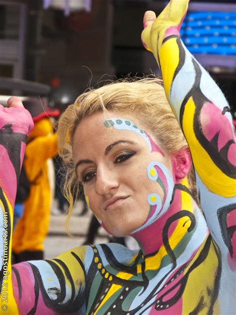 Body Painting Video Andy Golub Craig Tracy From Times Square To