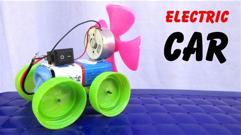 Diy How To Make A Electric Toy Car Easy Science Project For Kids