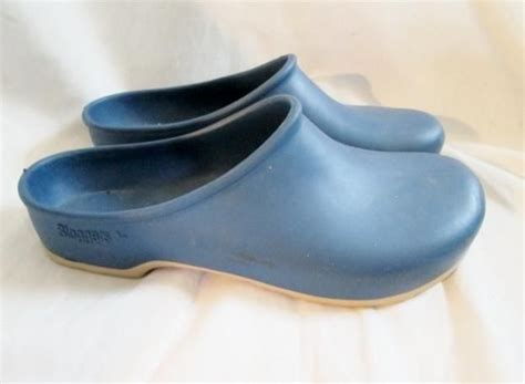 Womens Sloggers Clogs Waterproof Garden Shoes Mud Rain 8 Blue Duck Boot Mule Rubber Clogs