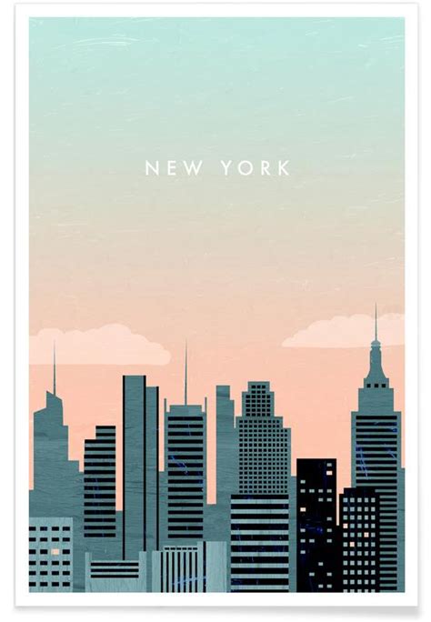 Retro New York Poster Juniqe