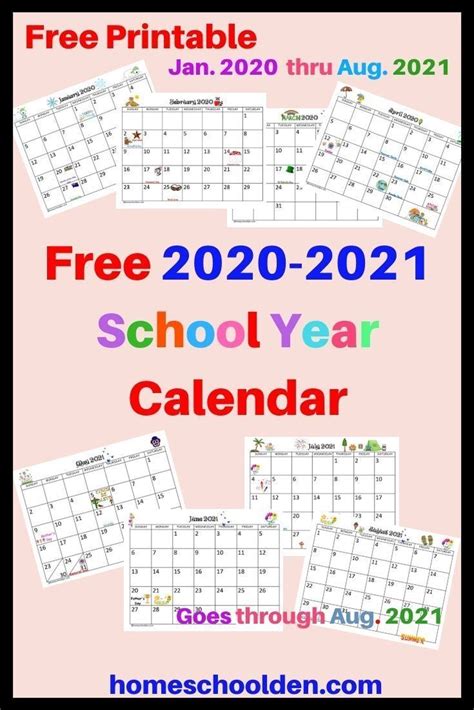 Explore Academy Calendar