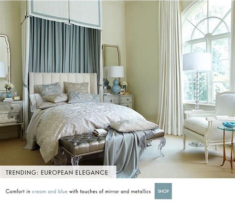 As Seen In At Horchow Beautiful Bedrooms Pale Blue Bedrooms Guest