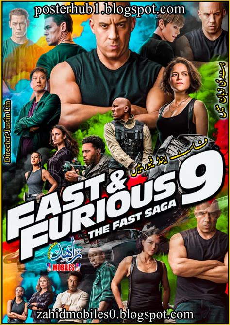 Fast And Furious 9 2021 Movie Poster By Zahid Mobiles