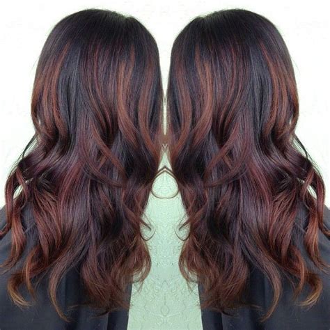 If you didn't already know, dark hair with highlights has become one of this season's hottest trends. Pin by barbie ramsey on Hair | Hair color, Hair styles ...