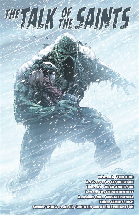 Swamp Thing Winter Special 1 Review Batman News