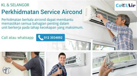 baiki aircond rumah perkhidmatan service aircond