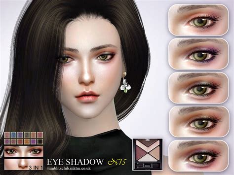 Lana Cc Finds S Club Ll Ts4 Eyeshadow 15 Sims Sims 4 Cc Makeup Sims 4