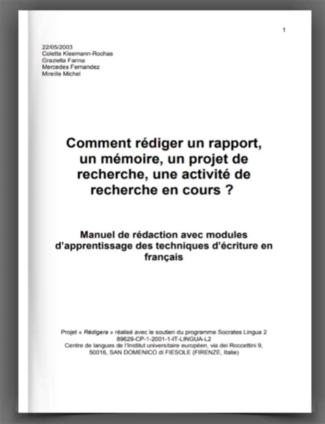 Pdf Télécharger Petit Guide Pour La RÉdactiondu Rapport D ActivitÉ