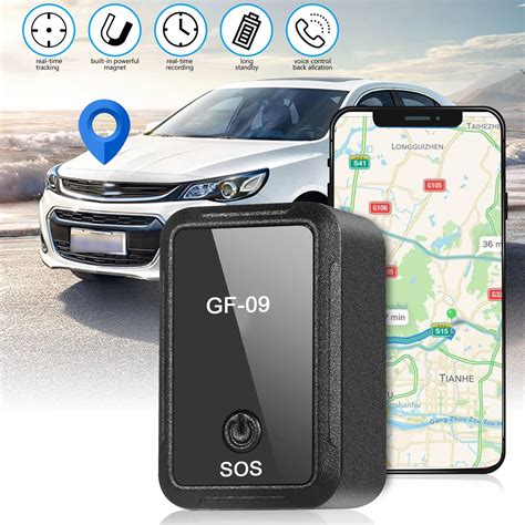 Magnetic Mini Car GPS Tracker Real Time Tracking Locator Device Voice Control Callback Walmart