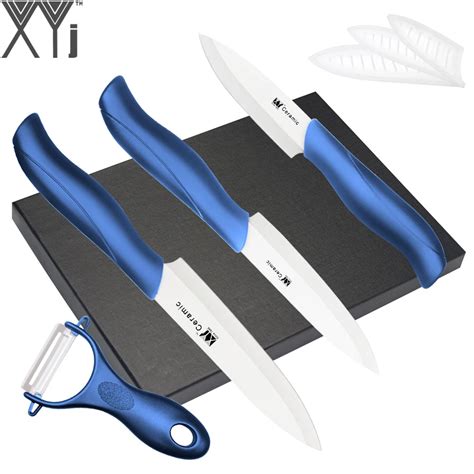 Xyj 3 4 5 Ceramic Knife And Peeler Abstpr Handle Zirconia Blade
