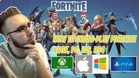 How To Play Cross Platform On Fortnite Youtube