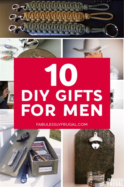 Easy Diy Gift Ideas For Men That They Ll Actually Use Fabulessly
