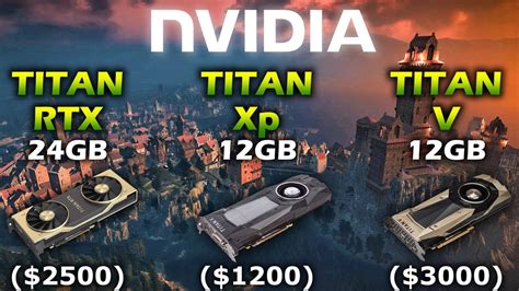 Nvidia Titan Rtx Vs Titan Xp Vs Titan V 1080p 1440p 4k Gaming