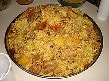 It consists of meat, rice, and fried vegetables placed … | Maqluba - Wikipedia