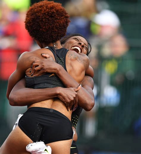 Nia Ali And Brianna Rollins U S Olympic Track And Field Trials