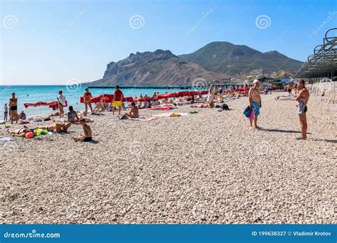 Pebble Beach In Koktebel Republic Of Crimea Editorial Photography Image Of Beautiful Nature