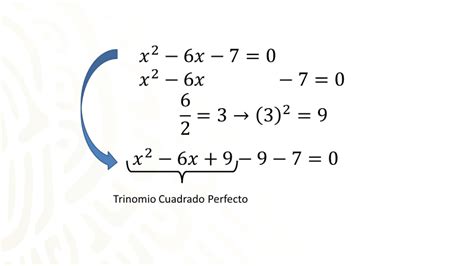Completar El Trinomio Cuadrado Perfecto Matemáticas Tercero De