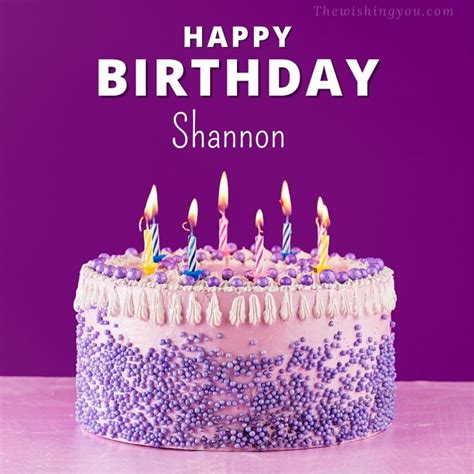100 Hd Happy Birthday Shannon Cake Images And Shayari