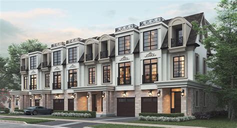 121 East Oakville Townhomes Brings Opulent Classic Beauty And Modern