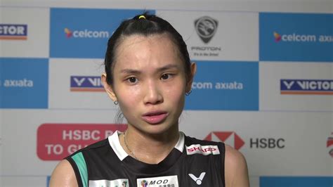 Victor's newest racket, the thruster f, is now available for purchase! Tai Tzu Ying - Interview After Semifinal Match | Malaysia ...