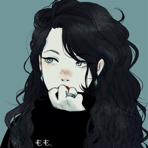 Aesthetic Profile Pictures Black Hair Iwannafile