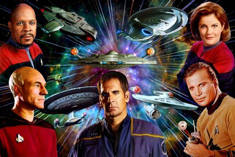 Captains Star Trek By Gazomg By Scifiman On Deviantart