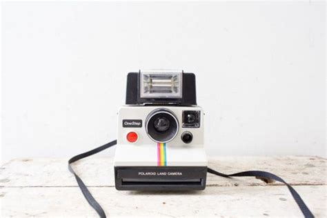 Polaroid Sx 70 Rainbow Onestep Instant Film Land Camera With Etsy