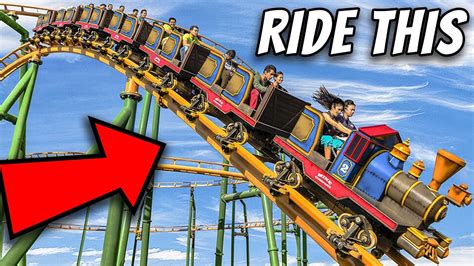 Best Roller Coasters To Ride If Scared To Ride Roller Coasters Youtube