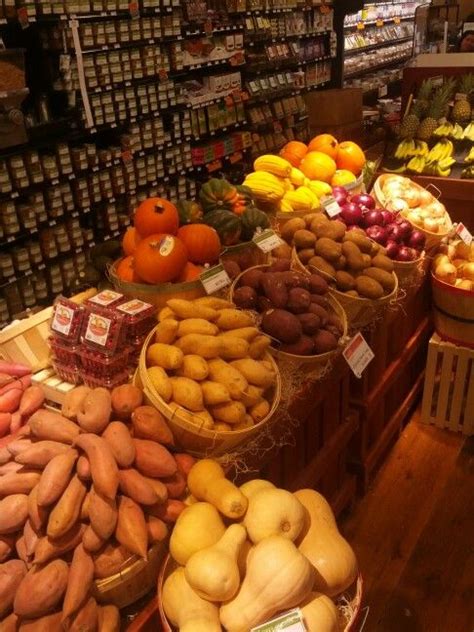 Closes in 7 h 57 min. Organic Fall produce display Dean's Natural Food Market ...