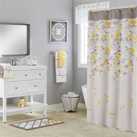 Best shower curtain for black and white bathroom. Shower Curtain Sets - Walmart.com