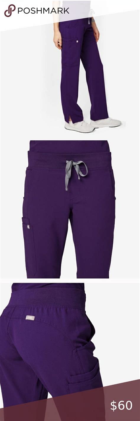 Figs Purple Kade Cargo Scrub Pant Limited Edition Scrub Pants Pants
