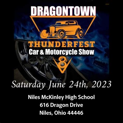 4th Annual Dragontown Thunderfest Car Show Oh