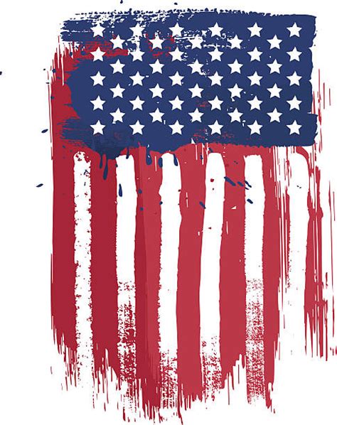 Royalty Free Worn American Flag Clip Art Vector Images And Illustrations