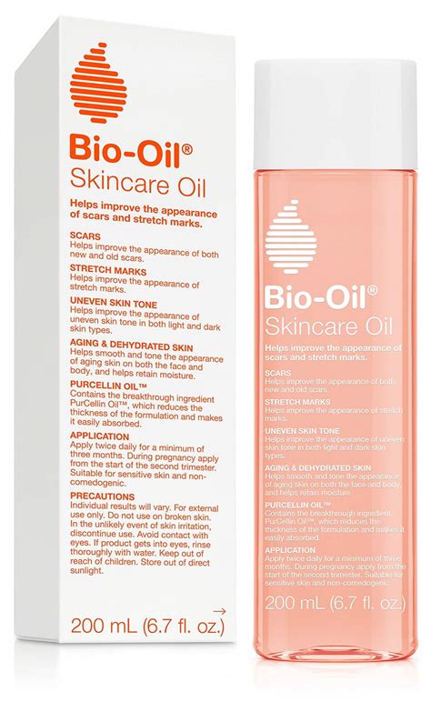 Bio Oil 6 7 Oz 200 Ml For Scars Stretch Marks Uneven Skin Tone W Free